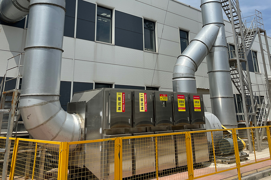 VOC废气治理设备、两级活性炭吸附