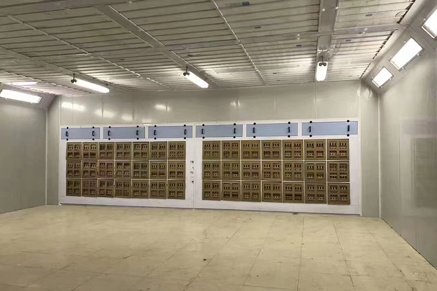 喷涂及五金行业干式过滤设备，前端过滤，干式过滤柜