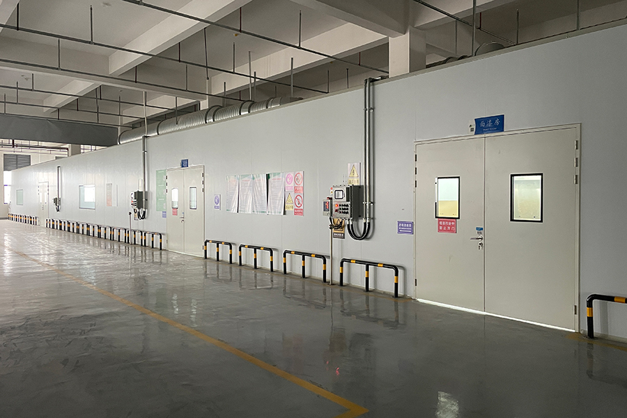 无尘喷漆晾干房，烘干房